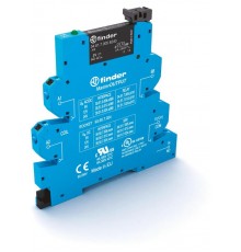 Интерфейсный модуль, твердотельное реле, серия MasterOUTPUT; выход 6A (24В DC); питание 125В AC/DC; категория защиты IP20  395001259024  Finder