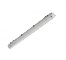 Светильник светодиодный пылевлагозащищенный с БАП TLWP05 PC ECP EM1 1263х102х105мм 27Вт 4000K , 1 ч., РТ 3300Лм IP65 прозр  03352  TechnoLux