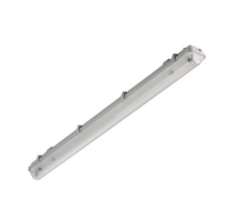 Светильник светодиодный пылевлагозащищенный с БАП TLWP05 PC ECP EM1 1263х102х105мм 27Вт 4000K , 1 ч., РТ 3300Лм IP65 прозр  03352  TechnoLux