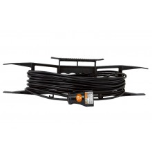 Удлинитель-шнур на рамке силовой народный ПВС 2200 Вт с/з, 10м, штепс. гнездо  SQ1307-0311  TDM