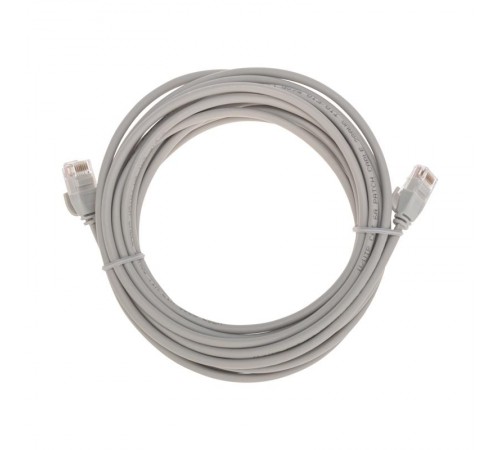 Патч-корд U/UTP CAT 6A (10G), RJ45-RJ45, 28AWG, LSZH, серый, 5м REXANT  02-0380-5  REXANT