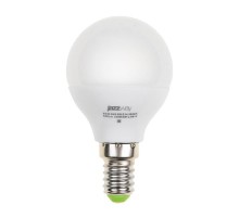 Лампа светодиодная LED 5Вт E14 220В 4000К PLED- ECO-G45 шар  1036926A  Jazzway