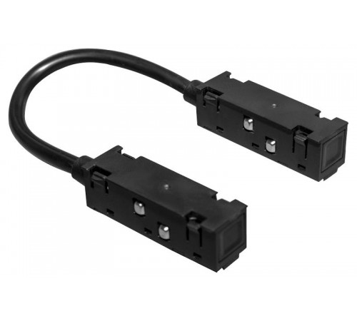 Коннектор питания TRM20-CPC-B угловой для магнитной трековой системы NOVA 48V черный  Б0054796  ЭРА