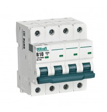 Выключатель автоматический четырехполюсный ВА-105 10А B 10кА  13140DEK  DEKraft