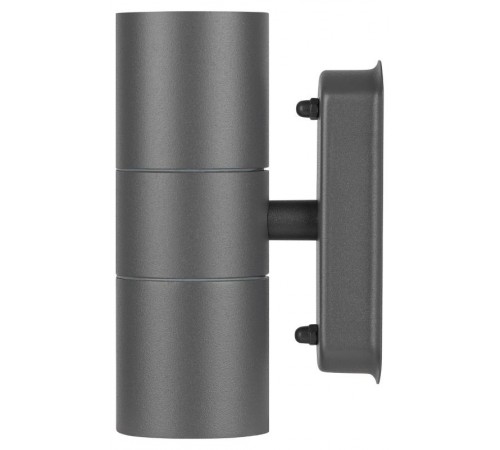 Декоративная подсветка WL28 GY 2*GU10 MAX35W IP54 серый  Б0034633  ЭРА