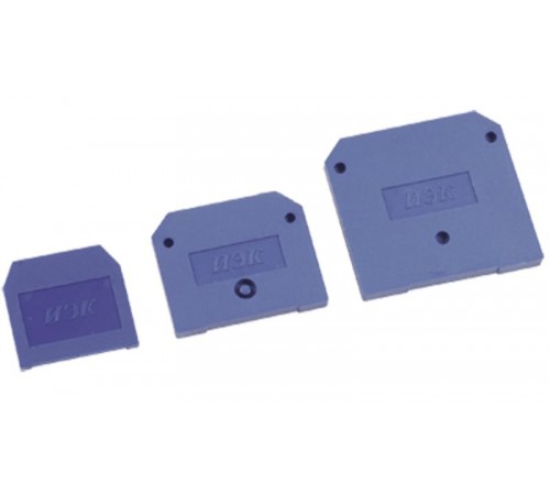 Заглушка для ЗНИ4-6мм2(JXB35-50А)синий             YZN10D-ZGL-006-K07     IEK 