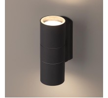 Декоративная подсветка WL28 GY 2*GU10 MAX35W IP54 серый  Б0034633  ЭРА