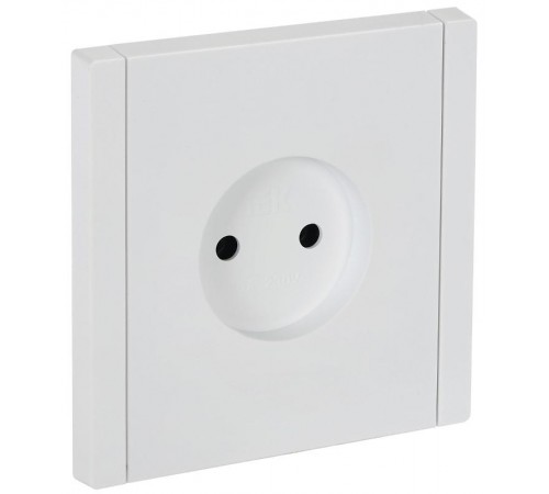 FORTE&PIANO Розетка без заземления, без шторок в/к 10А FP218 белый  FP-R10-10-K01  IEK