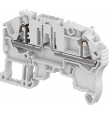 Клемма втычная ZK2,5-SP - с разъединителем - вилкой - серая, 2,5 мм?, 2 зажима  1SNK705311R0000  TE
