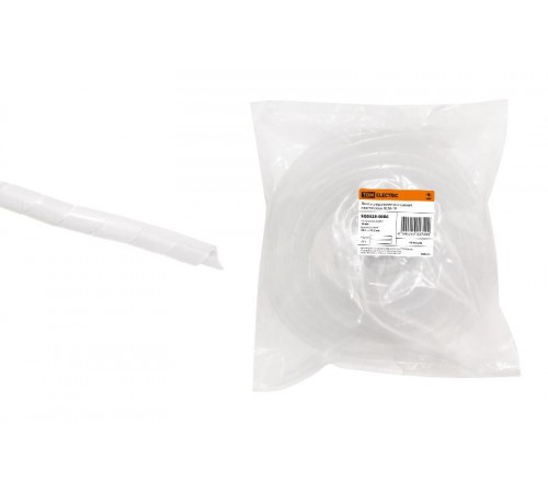 Лента спиральная монтажная пластиковая ЛСМ-19 (10 м/упак)   SQ0525-0006  TDM