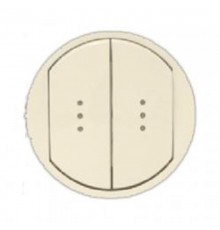 Celiane Сл. кость Клавиша 2-ая с подсветкой  066211  Legrand