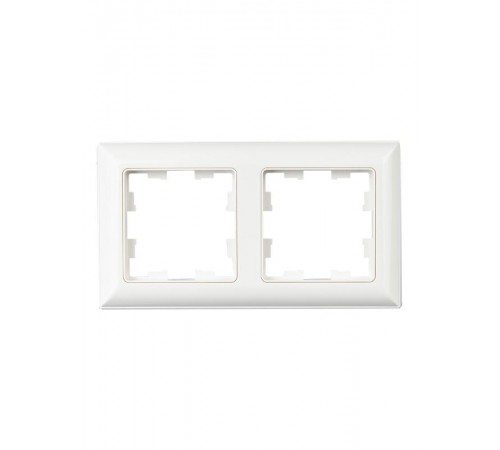 BRITE Рамка 2-ая РУ-2-Бр белый/белый  BR-M22-12-K01  IEK