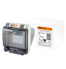 Крышка защитная для выреза в шкафу пластик 4 модуля IP67  SQ0911-0001  TDM