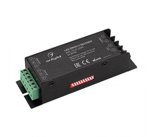 Декодер ARL-7022-DMX (12-24V, 1x25A, DMX512)  027152  Arlight