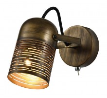 Светильник настенно-потолочный спот Lamia 7062-701 1 х Е27 40 Вт поворотный модерн с выключателем  Б0055016  Rivoli