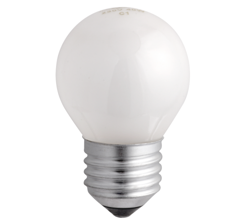 Лампа накаливания ЛОН  40Вт Е27 240В P45 frosted  3320300  Jazzway
