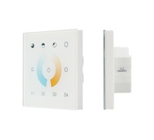 INTELLIGENT ARLIGHT Сенсорная панель DALI-901-11-1G-4SC-MIX-DT8-IN White (BUS/230V) (IARL, IP20 Пластик, 3 года)  037196  Arlight