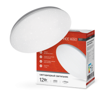 Светильник светодиодный серии DECO 12Вт 230В 4000К 780лм 190х65мм НОЧНОЕ НЕБО  4690612033433  IN HOME