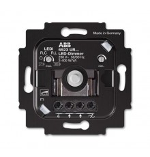 Механизм светорегулятора для LED-ламп, поворотный, без монтажных лапок, 2-100 Вт/Ва, скрытая установка  2CKA006512A0345  ABB