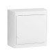 Накладной распределительный щит Nedbox - с белой дверью - 1 рейка х 8 модулей  601235  Legrand
