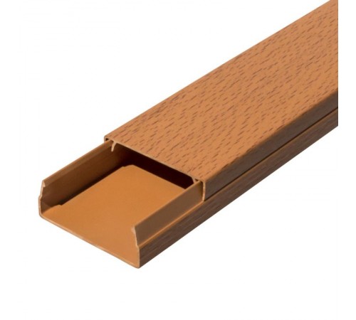 Кабель-канал бук 40х16 (30 м/уп) 2-й замок в п/э PR03.0199  Промрукав