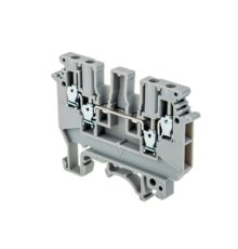 Клемма винтовая четырехпроводная, 2.5 мм2, серая MTU-FO2.5  57450  ОВЕН