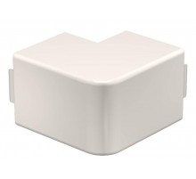Крышка внешнего угла кабельного канала WDK 60x60 мм (ПВХ,кремовый) (WDK HA60060CW)  6160905  OBO Bettermann