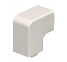 Крышка плоского угла кабельного канала WDK 25x25 мм (ПВХ,кремовый) (WDK HF25025CW)  6161235  OBO Bettermann