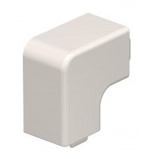 Крышка плоского угла кабельного канала WDK 25x25 мм (ПВХ,кремовый) (WDK HF25025CW)  6161235  OBO Bettermann