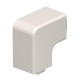 Крышка плоского угла кабельного канала WDK 25x25 мм (ПВХ,кремовый) (WDK HF25025CW)  6161235  OBO Bettermann