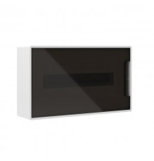 Щиток 18 мод настенный FRAME, белый, с тонированной дверцей, с 2-мя шинами PEN на 8 и 10 отв.  F18W1WD  DKC