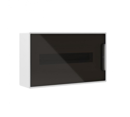 Щиток 18 мод настенный FRAME, белый, с тонированной дверцей, с 2-мя шинами PEN на 8 и 10 отв.  F18W1WD  DKC