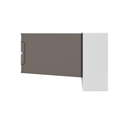 Щиток 18 мод настенный FRAME, белый, с тонированной дверцей, с 2-мя шинами PEN на 8 и 10 отв.  F18W1WD  DKC