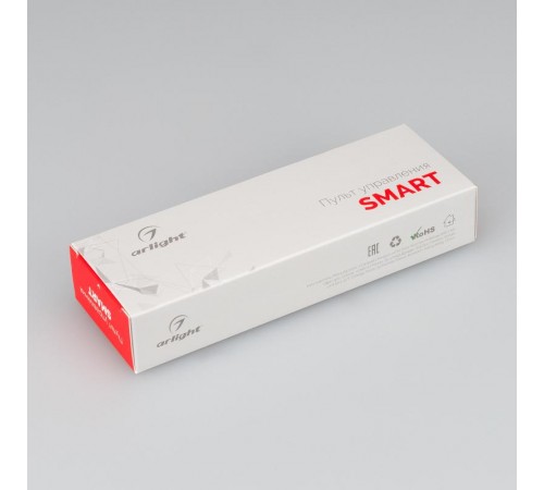 Пульт SMART-R43-RGBW Black (2 зоны, 2.4G) (Arlight, IP20 Пластик, 5 лет)  031938  Arlight