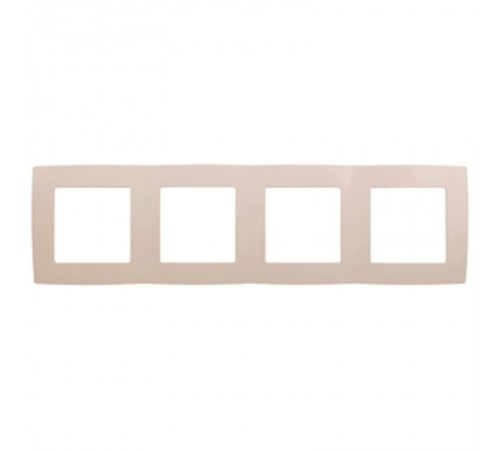 Рамка на 4 поста 12-5004-02  ,  слоновая кость  Б0014772  ЭРА
