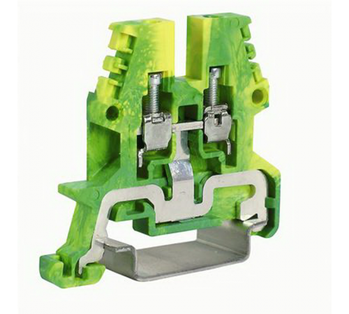 TEO.2, зажим для заземления желт.зелен 2,5 кв.мм  ZTO910-RET  DKC