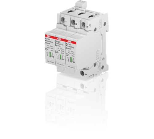 Устройство защиты от импульсных перенапряжений (УЗИП) OVR T2 3L 80-275s P TS QS2CTB815708R0600 ABB
