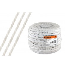 Ретро провод "Эко" 3х2,5 витой ГОСТ белый (50м)  SQ2801-0104  TDM