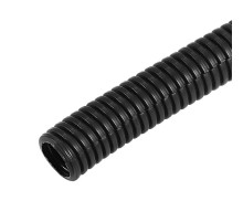 Трубa автомобильная гофрированная ППНг D 12,4 мм, разрезная негорючая (бухта 50 м/уп.)  16-1061  REXANT