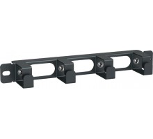 ITK Каб. орг. 10" 1U 4 кольца для шкафа 10" LINEA WS черный  CO05-1M4R-LWS  ITK