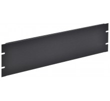 ITK by ZPAS Фальш-панель 19" 3U крепление на винтах черная  ZP-FP05-03U-H-G1  ITK