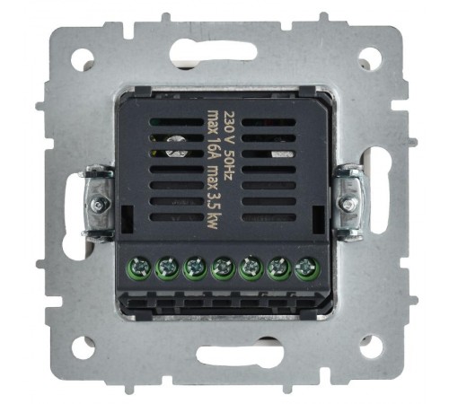 BRITE Термостат электронный с индикацией ТС10-1-БрАБ арктический белый   BR-RT11-K91  IEK