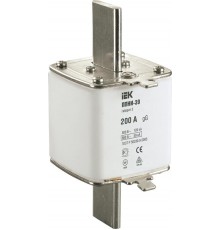 Плавкая вставка предохранителя ППНИ-39, габарит 3,  200А     DPP50-200  IEK