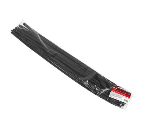 ТУТк клеевая нг 16/4 черная в отрезках по 1м PROxima  tut4-k16-b  EKF