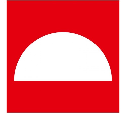 Пиктограмма квадрат "Средства противопожарной защиты"  60617DEK  DEKraft