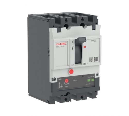 Авт. выкл. YON pro MNX125L 3P 80A 70kA при AC415V расц. TMD  MNX125L3PTMD0080  DKC