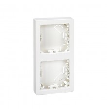 Simon 73 Рамка вертикальная, 2 поста, 75*146мм, S73 Loft, белый  73621-60  Simon