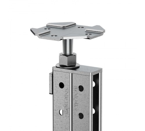 Стойка фальшпола двойная, длина 775 мм, регулировка 745-805 мм  STD0775  DKC