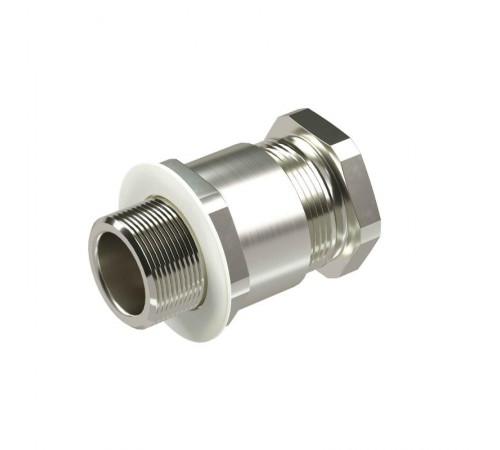 Взрывозащищенный кабельный ввод серии КН для небронированного кабеляМ90х2 D:62,8-71мм. Никелированная латунь IP66/IP68  KH9MHK  DKC