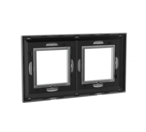 Рамка из металла, "Avanti", светло-серебристая, 4 модуля  4404854  DKC